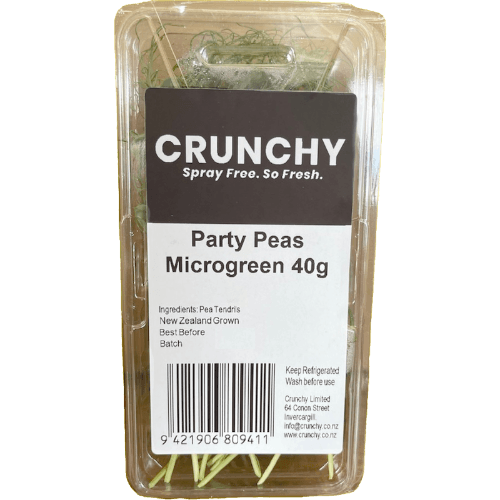 Crunchy Party Pea Tendrils Microgreens 40 g