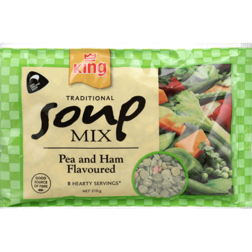 King Pea And Ham Flavoured Traditional Soup Mix