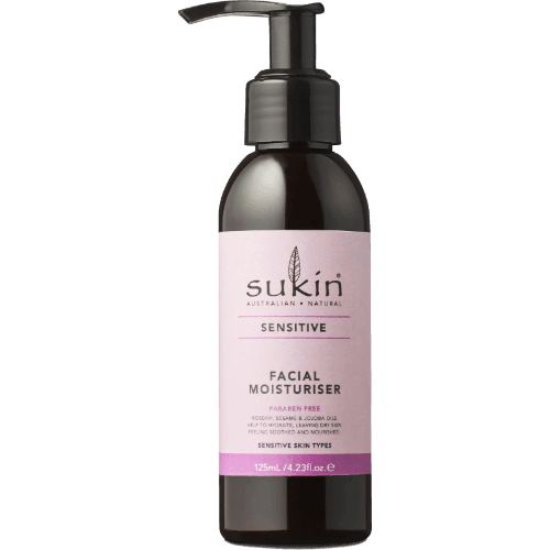 Sukin Sensitive Facial Moisturiser Pump