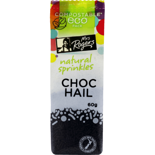 Mrs Rogers Choco Hail Natural Sprinkles