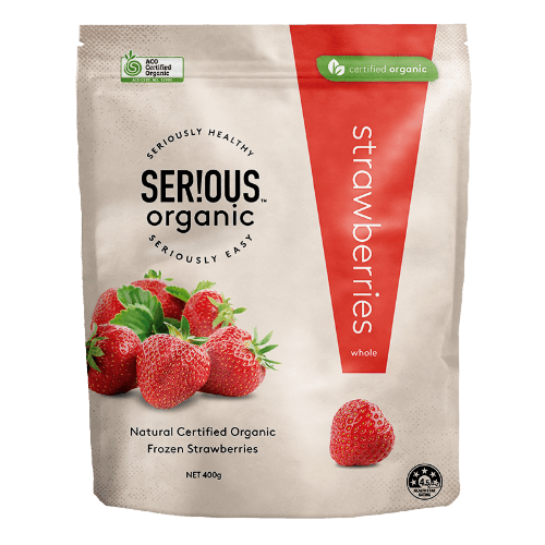 Serious Organic Strawberries