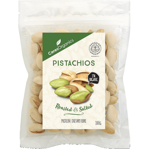Ceres Organics Roasted & Salted Pistachio Nuts
