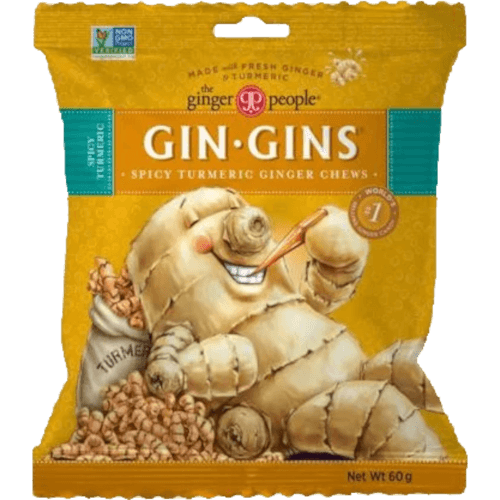 Gin Gins Spicy Turmeric Ginger Chews