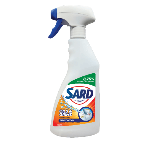 Sard Oils & Grime Stain Remover Spray