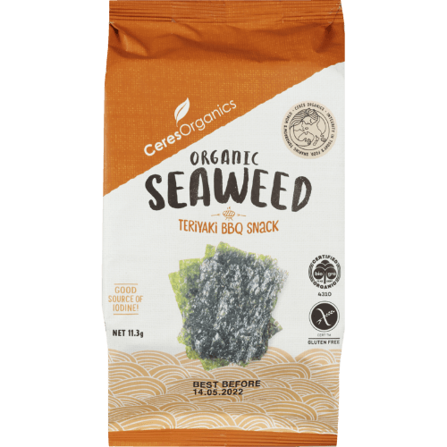 Ceres Organics Organic Teriyaki BBQ Seaweed Snack