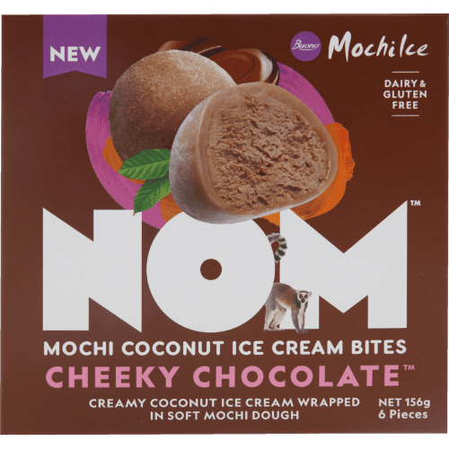 NOM Cheeky Chocolate Mochi Bites