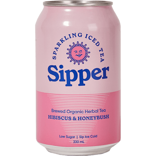 Sipper Hibiscus & Honeybush Herbal Tea 330 mL
