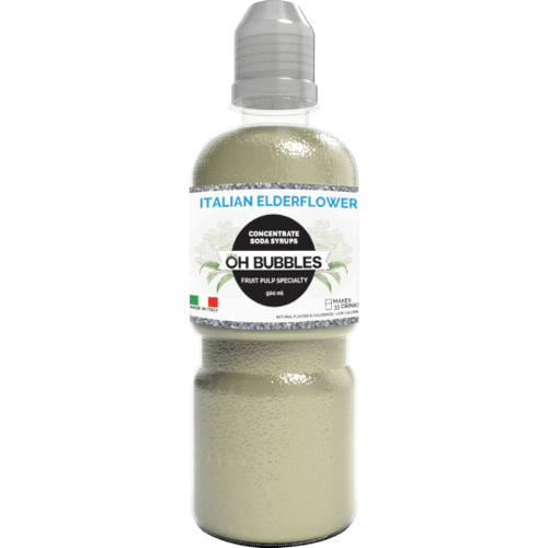Oh Bubbles Concentrate Syrup Elderflower 500 mL