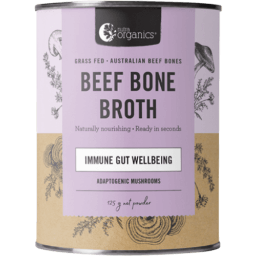 Nutra Organics Adaptogenic Mushrooms Beef Bone Broth