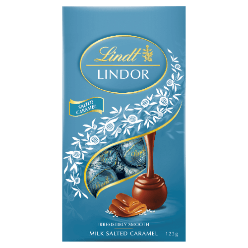 Lindt Lindor Salted Caramel Milk Chocolates
