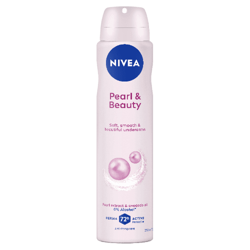 Nivea Pearl & Beauty 72Hr Protection Anti-Perspirant Deodorant Aerosol