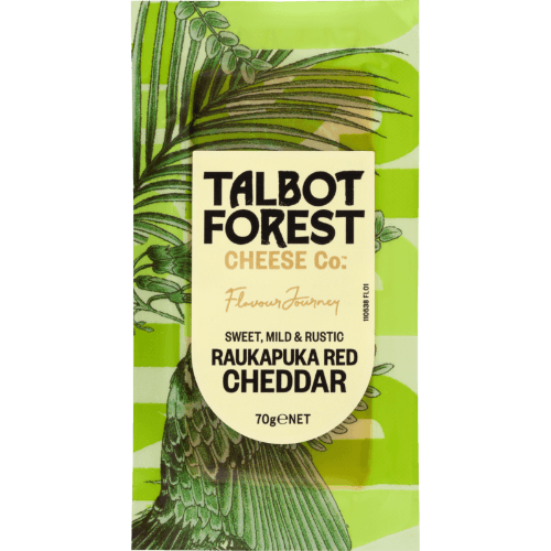 Talbot Forest Raukapuka Red Cheddar Cheese