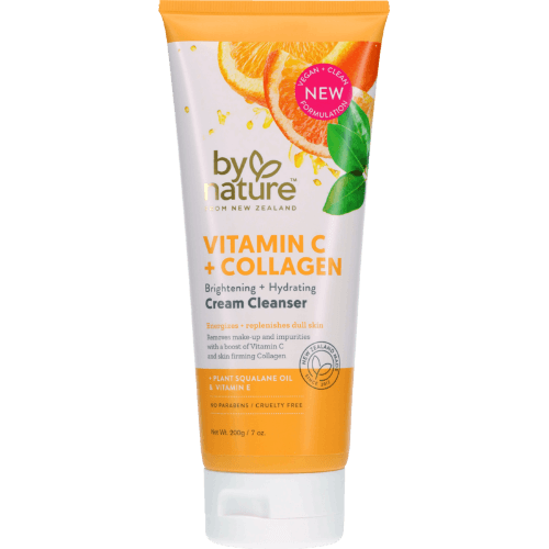 By Nature Vitamin C + Collagen Cream Cleanser