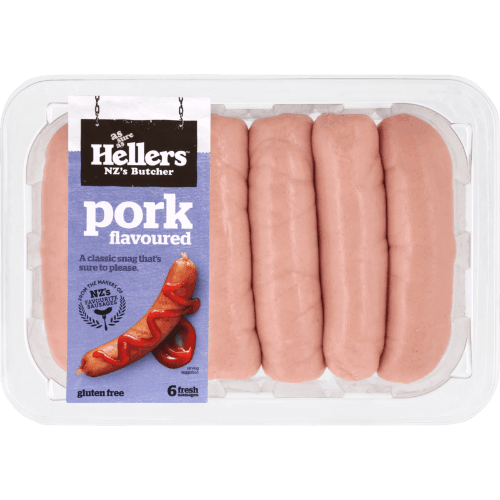 Hellers Pork Flavoured Sausages