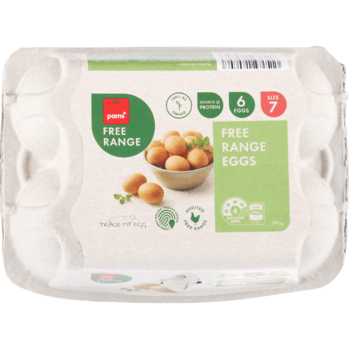 Pams Size 7 Eggs