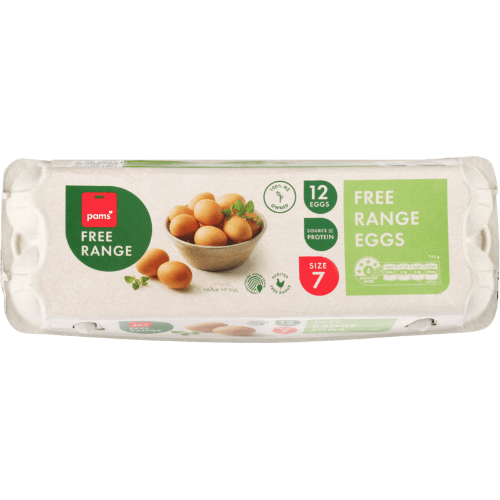 Pams Size 7 Eggs