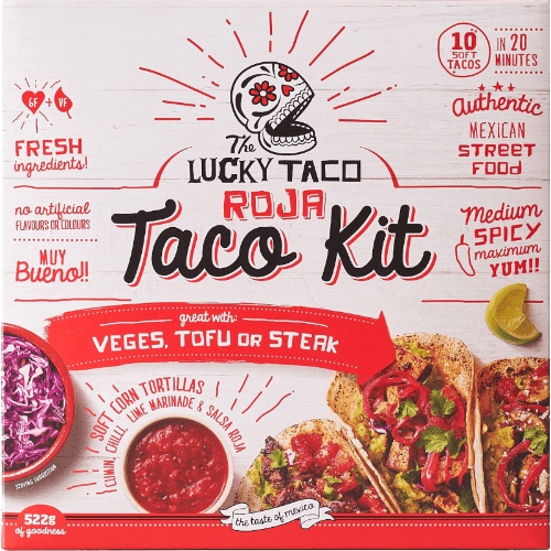 The Lucky Taco Roja Taco Kit Meal Kit