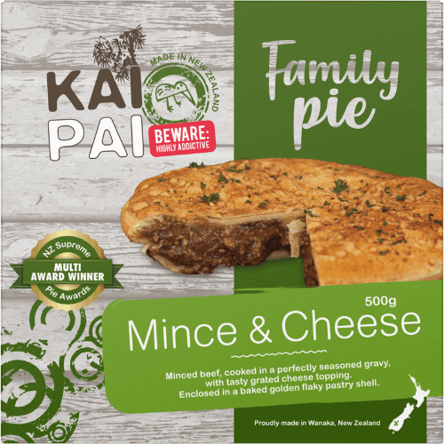 Kai Pai Mince & Cheese Family Pie