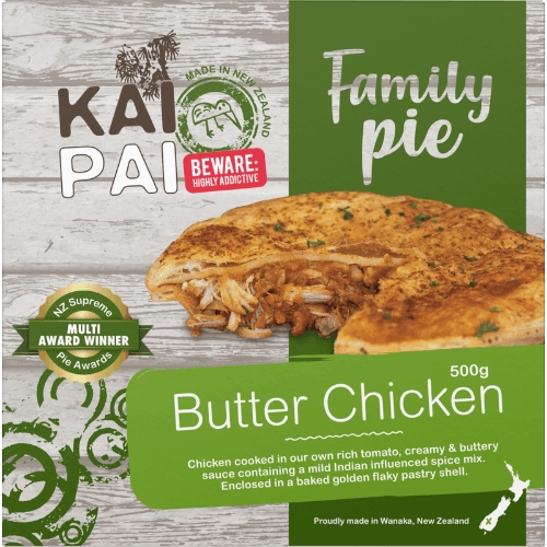 Kai Pai Butter Chicken Family Pie