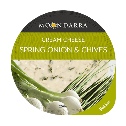Moondarra Cheese Spring Onion & Chives Cream Cheese