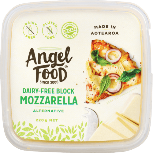 Angel Food Dairy-free Block Mozzarella Alternative