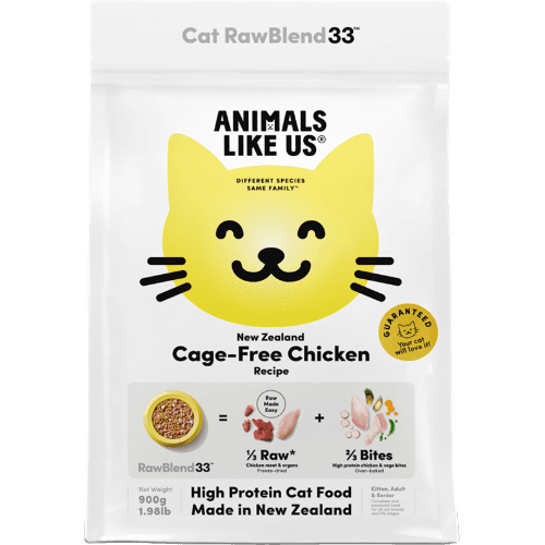 Animals Like Us New Zealand Cage-Free Chicken High Protein Cat Food 900 g