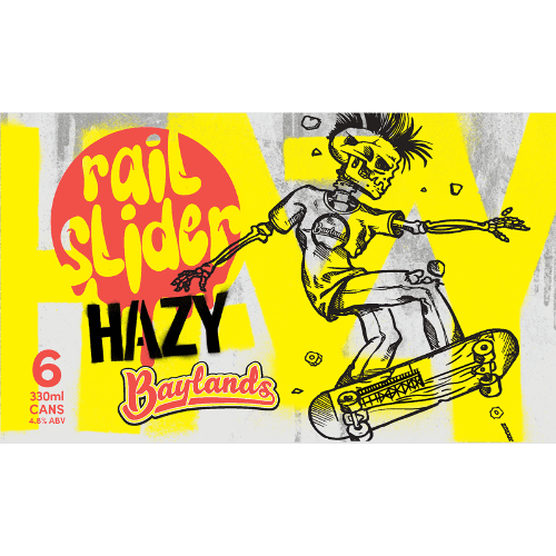 Baylands Brewery Rail Slider Hazy Pale Ale Cans 6 × 330 mL