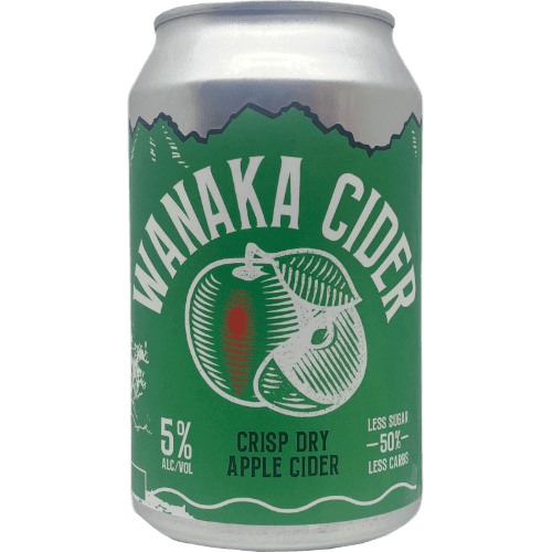 Wanaka Beer Works Wanaka Crisp Dry Apple Cider 330 mL