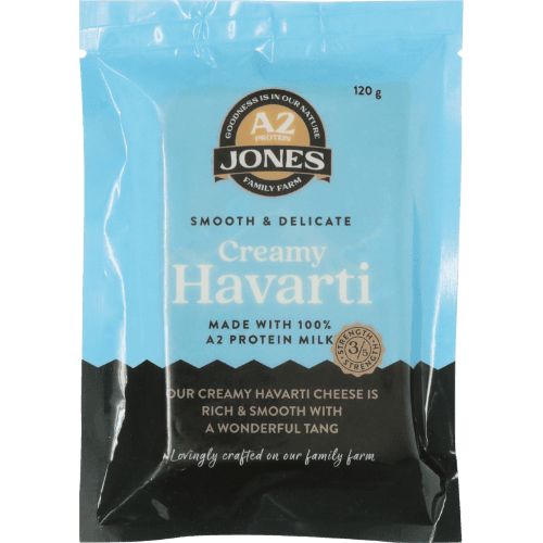 Jones Family Farm Creamy Havarti A2 Cheese