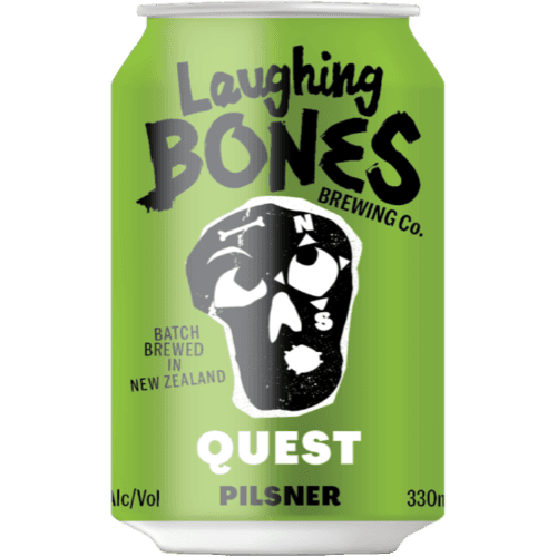 Laughing Bones Brewing Company Quest Pilsner 330 mL