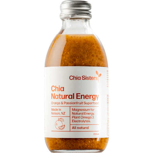Chia Sisters Chia Natural Energy Orange & Passionfruit Superfood