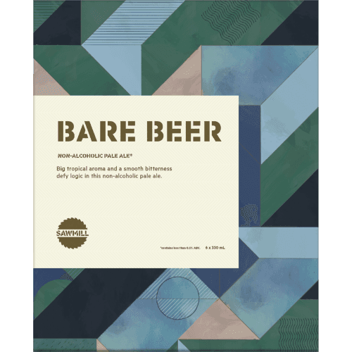 Sawmill Bare Beer No Alcohol Pale Ale