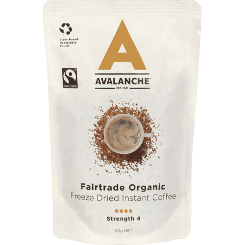 Avalanche Strength 4 Fair Trade Organic Freeze Dried Instant Coffee