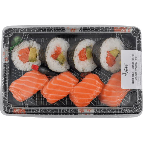 Aiko Jumbo Fresh Salmon Avocado Sushi