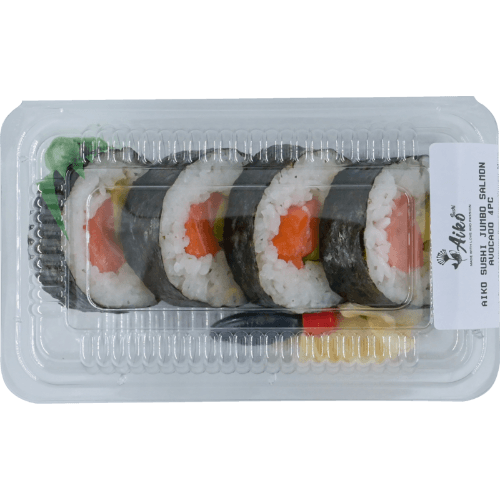 Aiko Jumbo Salmon Avocado Sushi