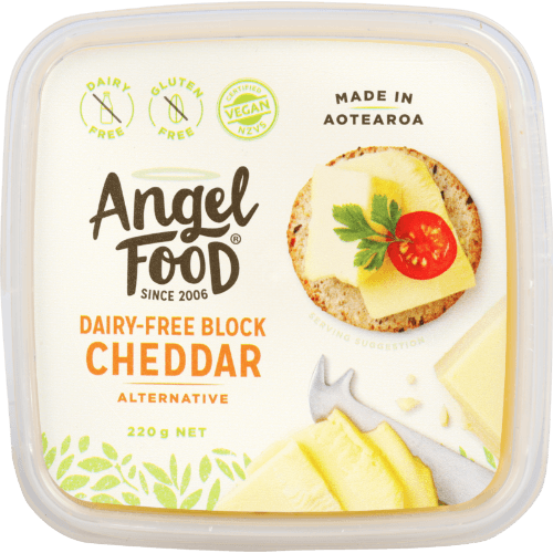 Angel Food Cheddar Dairy-Free Block Alternative