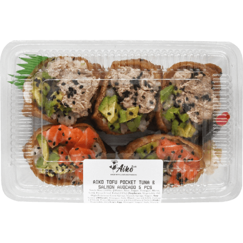 Aiko Tuna & Salmon Avocado Tofu Pocket