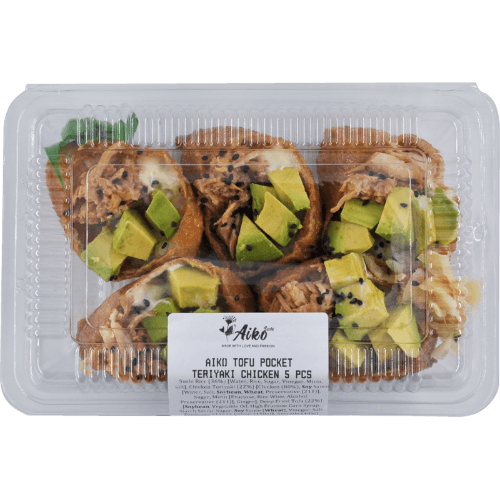 Aiko Teriyaki Chicken & Avocado Tofu Pocket