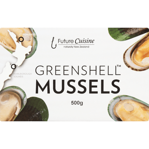 Future Cuisine Greenshell Mussels 500 g