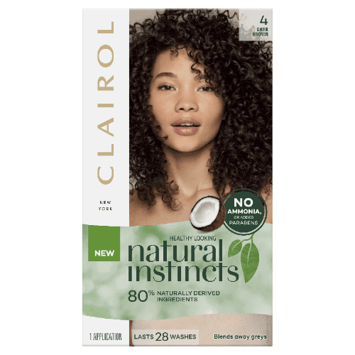 Clairol Natural Instincts Dark Brown 4 Hair Colour