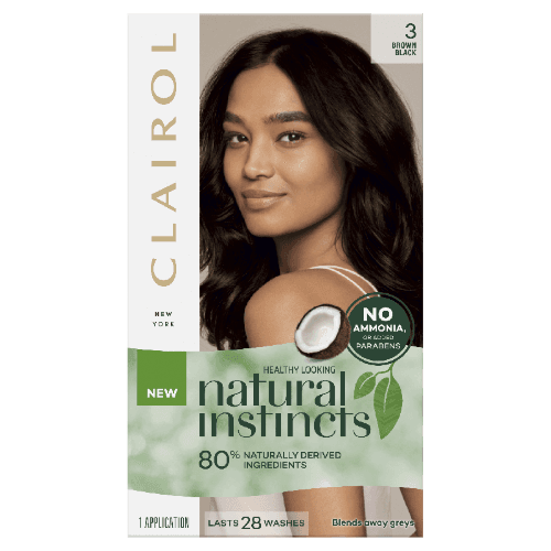 Clairol Natural Instincts Brown Black 3 Hair Colour