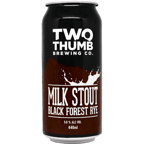 Two Thumb Brewing Co. Milk Stout Black Forest Rye