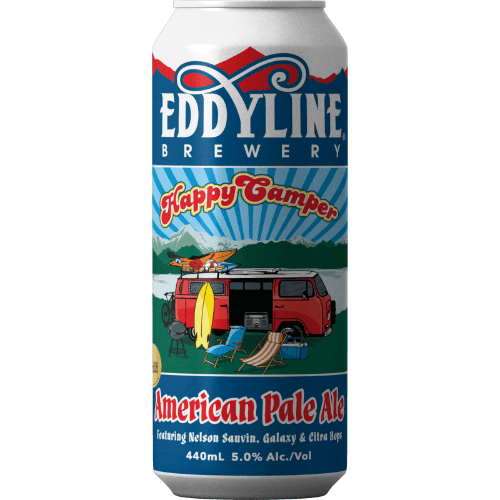Eddyline Brewery Happy Camper American Pale Ale 440 mL