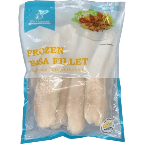Sea Treasure Seafoods Frozen Basa Fillets 120-170g