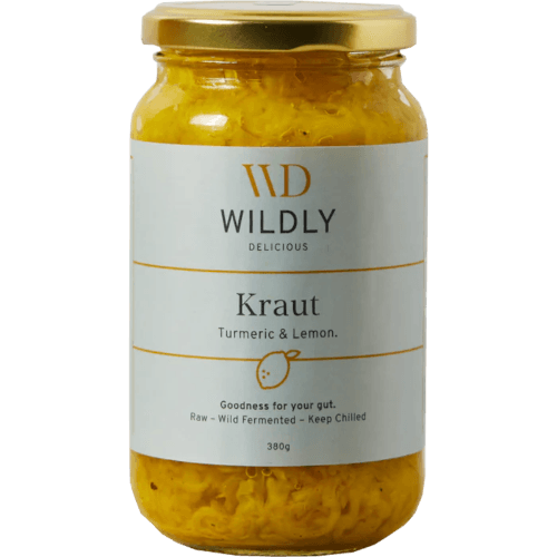 Wild Delicious Matakana Turmeric & Lemon Kraut