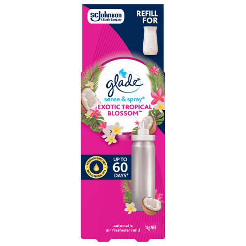 Glade Sense & Spray Exotic Tropical Blossoms Air Freshener Refill