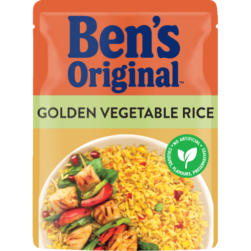 Ben's Original Golden Vegetable Rice Microwave Pouch
