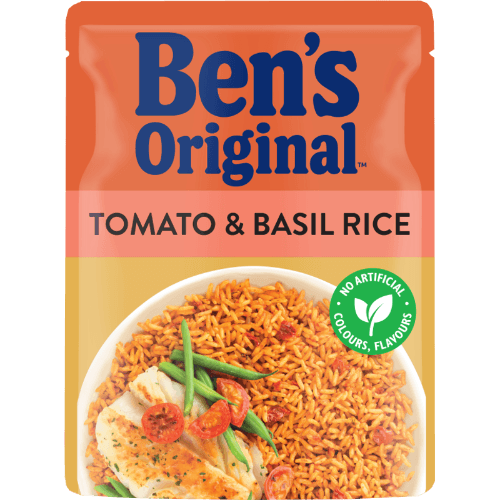 Ben's Original Tomato & Basil Rice Microwave Pouch