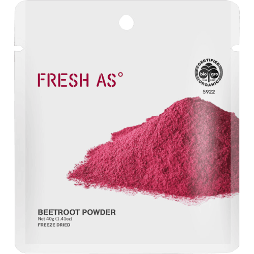 Fresh As Organic Beetroot Freeze Dried Powder