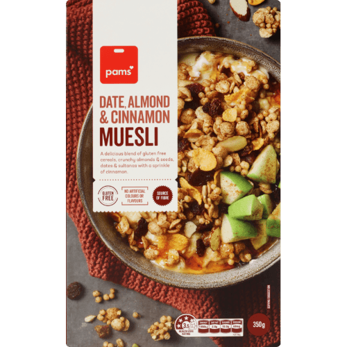 Pams Date Almond & Cinnamon Muesli